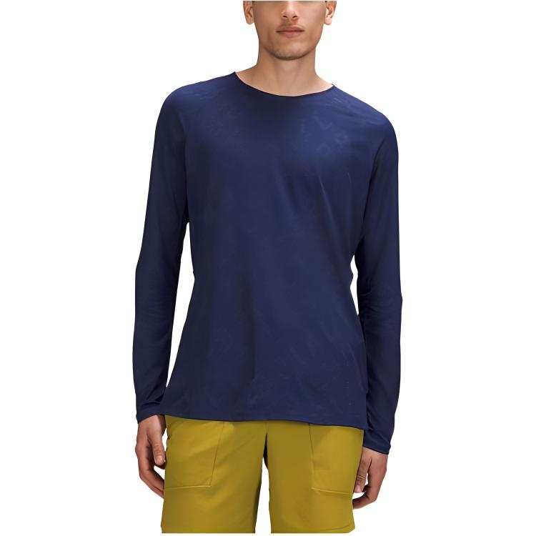Lululemon Lululemon Textured Training Long Sleeved T Shirt Men's