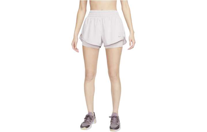 Nike Nike Dri FIT One Casual Shorts Women's Platinum Purple