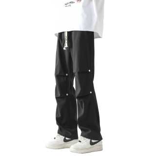 YATSI Casual Pants Unisex Moderate Straight Fit Pants