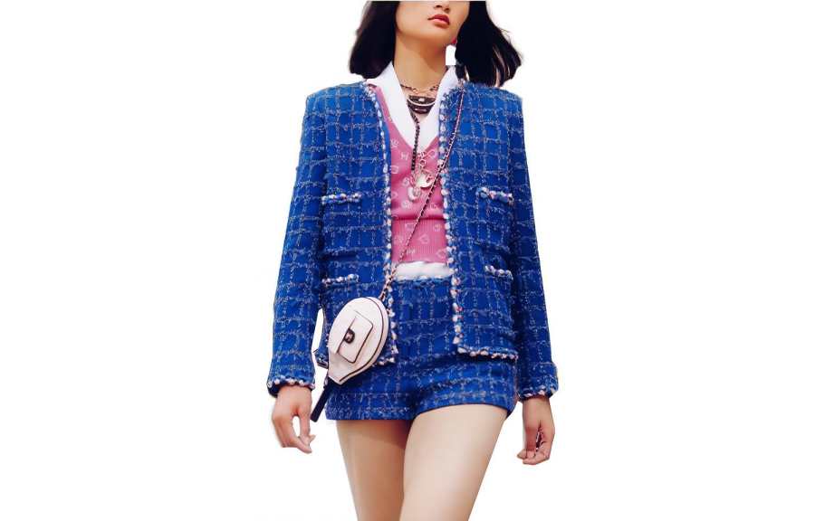 CHANEL CHANEL Jackets & Coats Women's Blue
