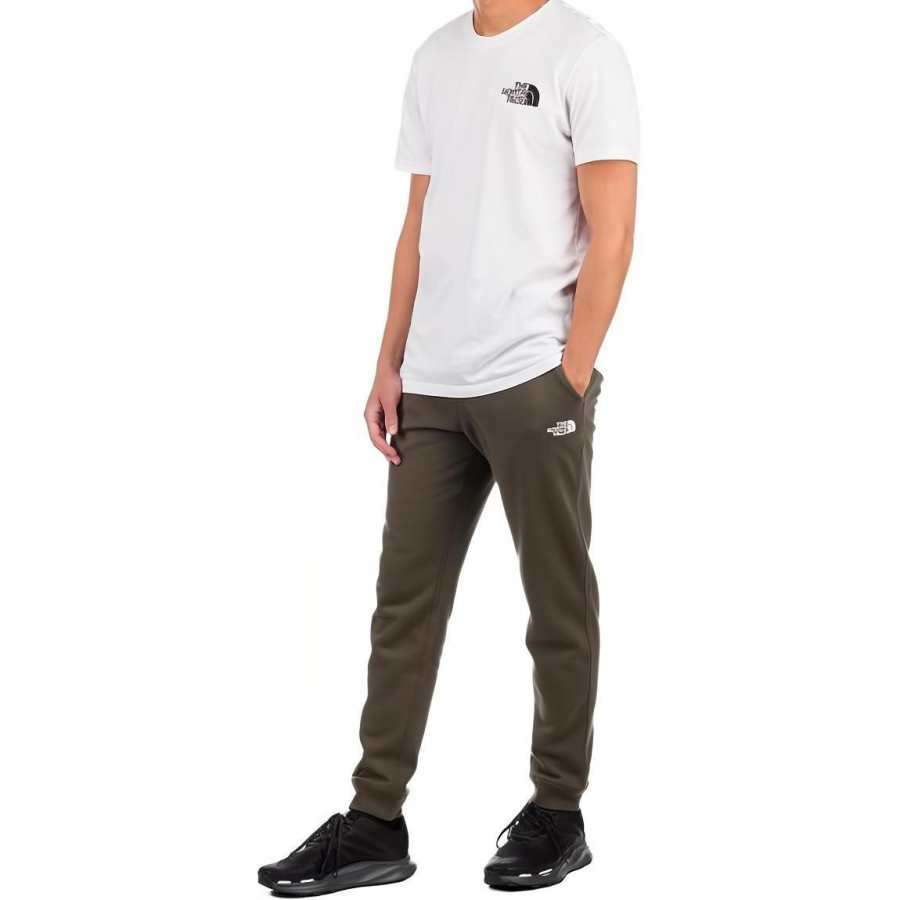 THE NORTH FACE Casual Pants Men's Green Moderate Straight Fit Pants
