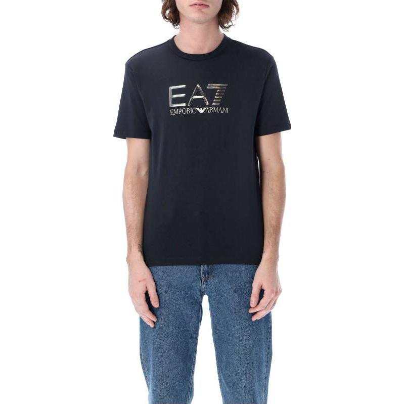 EMPORIO ARMANI EA7 SS23 T Shirt Men's Marine Blue