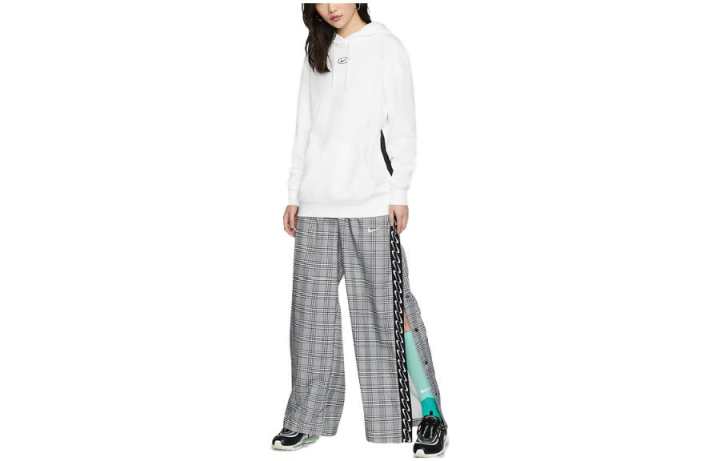Nike Nike Sweatshirts Women's White Hooded Moderate Other
