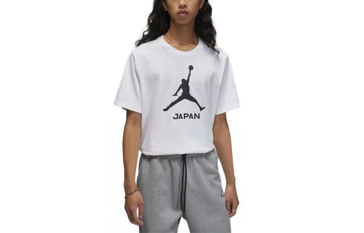 Jordan Jordan T Shirt Asia Version Men's White