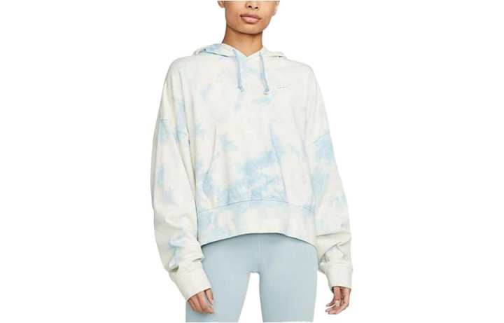 Nike Nike Sweatshirts Women's Blue Hooded Moderate Regular