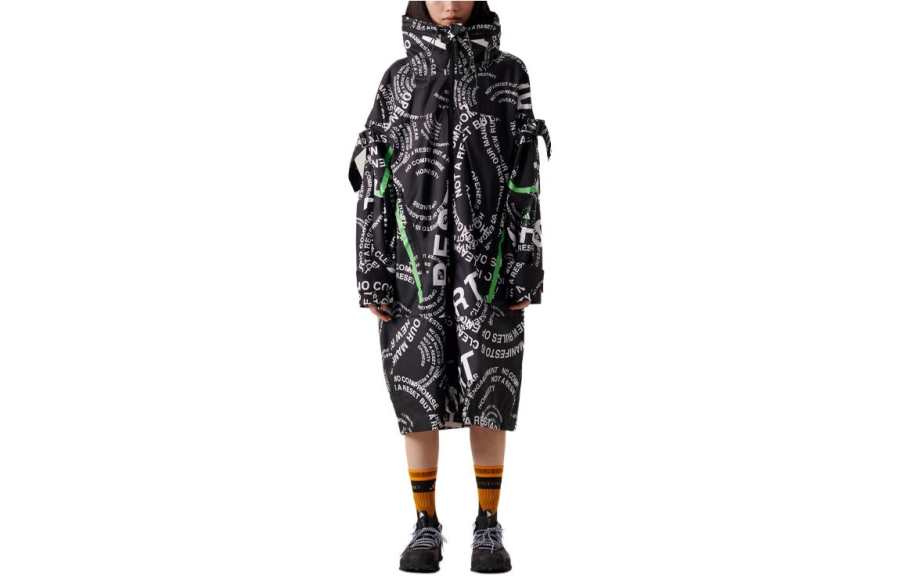 Adidas Adidas X Stella McCartney Jackets Women's Black Hooded Moderate Other