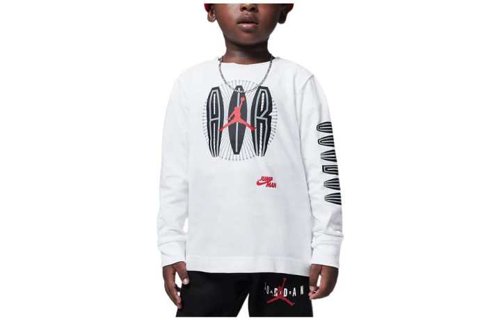 Jordan Jordan Kids T Shirts Crew Neck Moderate