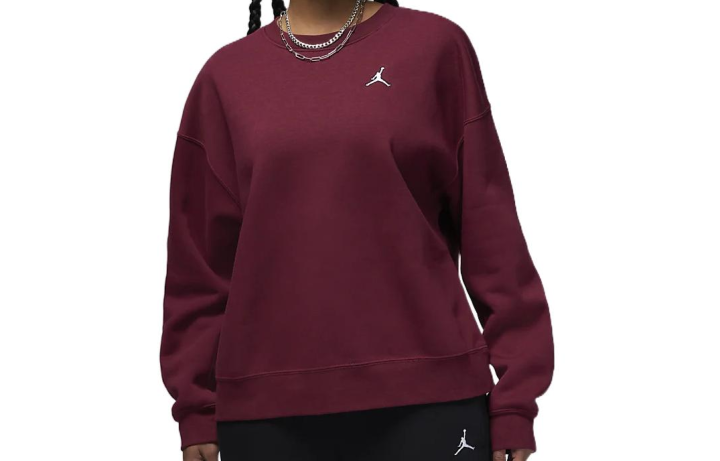 Jordan Jordan Brooklyn "Cherrywood Red*/White" sweatshirt
