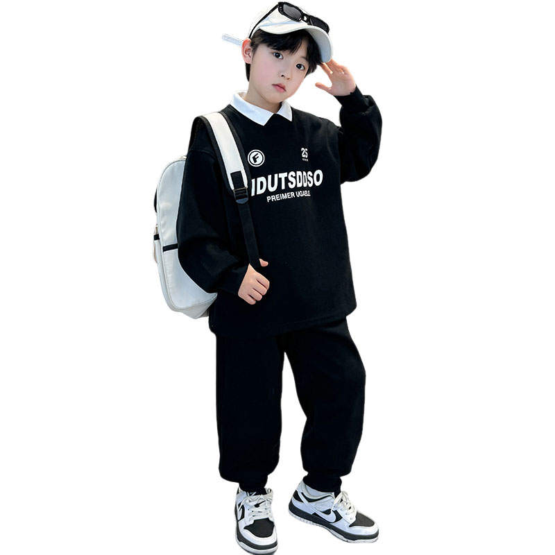 Lanza Kids Casual Sportswear Lapel Moderate