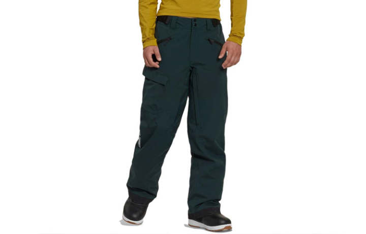 Adidas Adidas Ski Pants Men's Dark Green Straight Fit