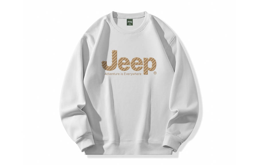 Jeep Sweatshirts Unisex Crew Neck Moderate Heavyweight