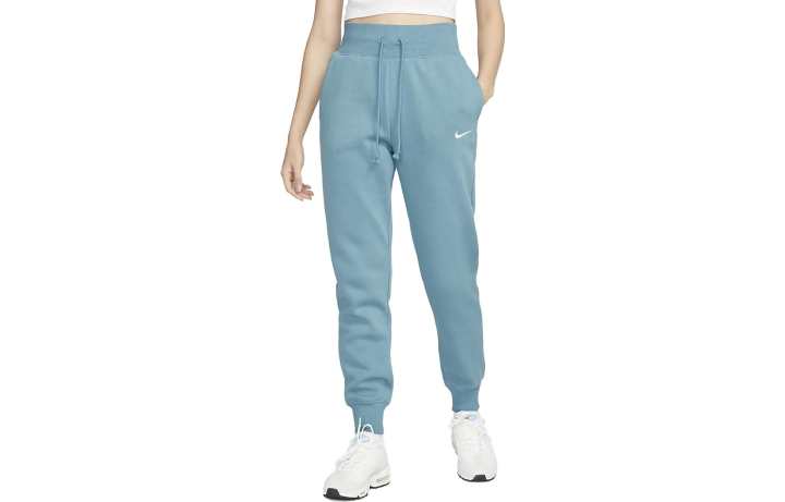 Nike Nike Knitted Sweatpants Women's Peacock Blue Moderate Cuffed Pants