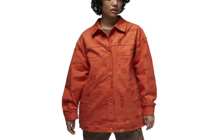 Jordan Jordan Jackets Women's Orange Moderate