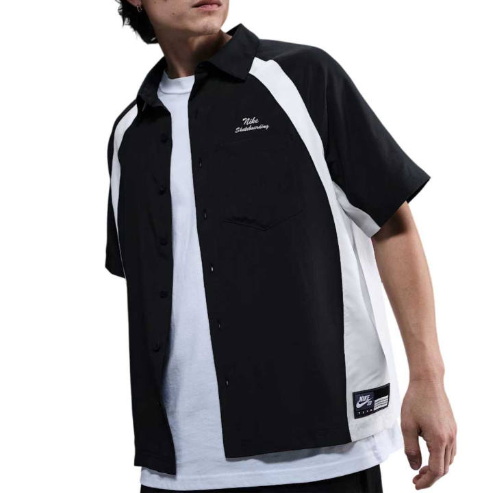 Nike Nike Sb Dri-FIT Woven Short-Sleeve Bowler Shirt