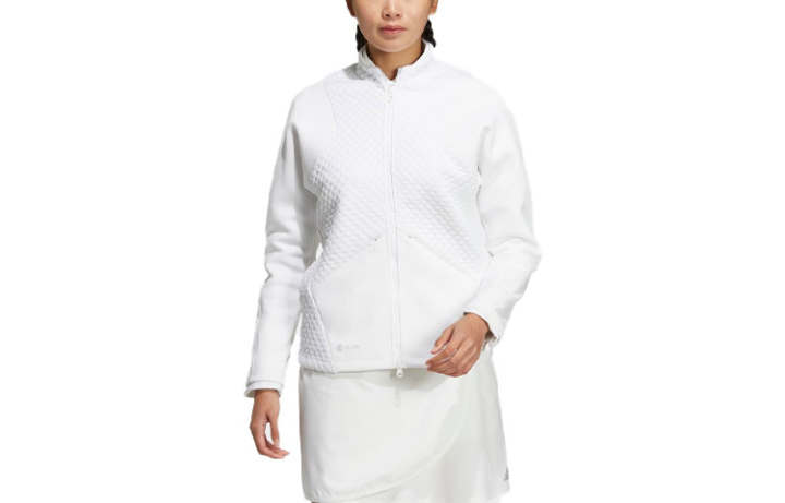 Adidas Adidas Jackets Women's White Stand Collar Moderate Other