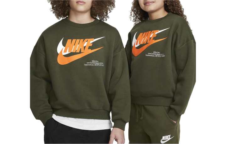 Nike Nike Kids Sweatshirts Crew Neck Moderate