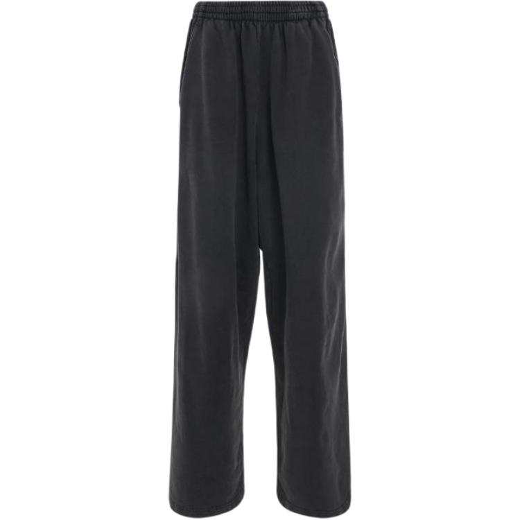 Balenciaga Knitted Sweatpants Loose Fit Men's Black
