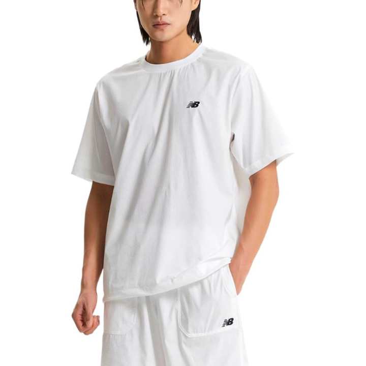 New Balance New Balance SEMI Over FITUNI SUMMER T Shirt Unisex White