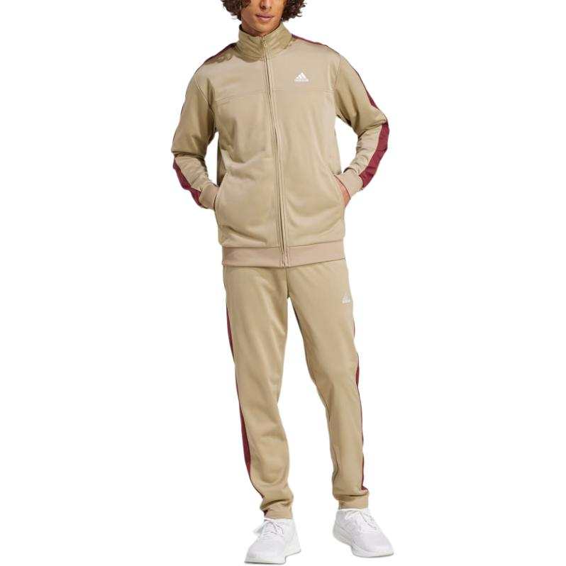 Adidas Adidas COLORBLOCK SMALL LOGO TRICOT COLORBLOCK TRACK SUIT Casual Sportswear Men's White