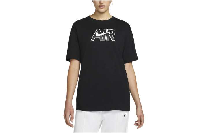 Nike Nike Drop Shoulder Sleeve T Shirt Women's Black