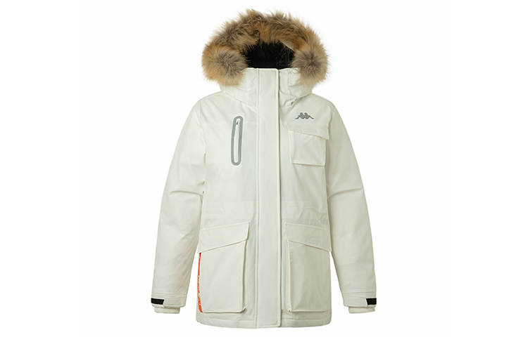 Kappa Kappa Down Jackets Women's Stand Collar Moderate Down Jacket