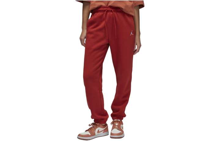 Jordan Jordan Brooklyn Fleece Knitted Sweatpants Women's Sand Dune Red