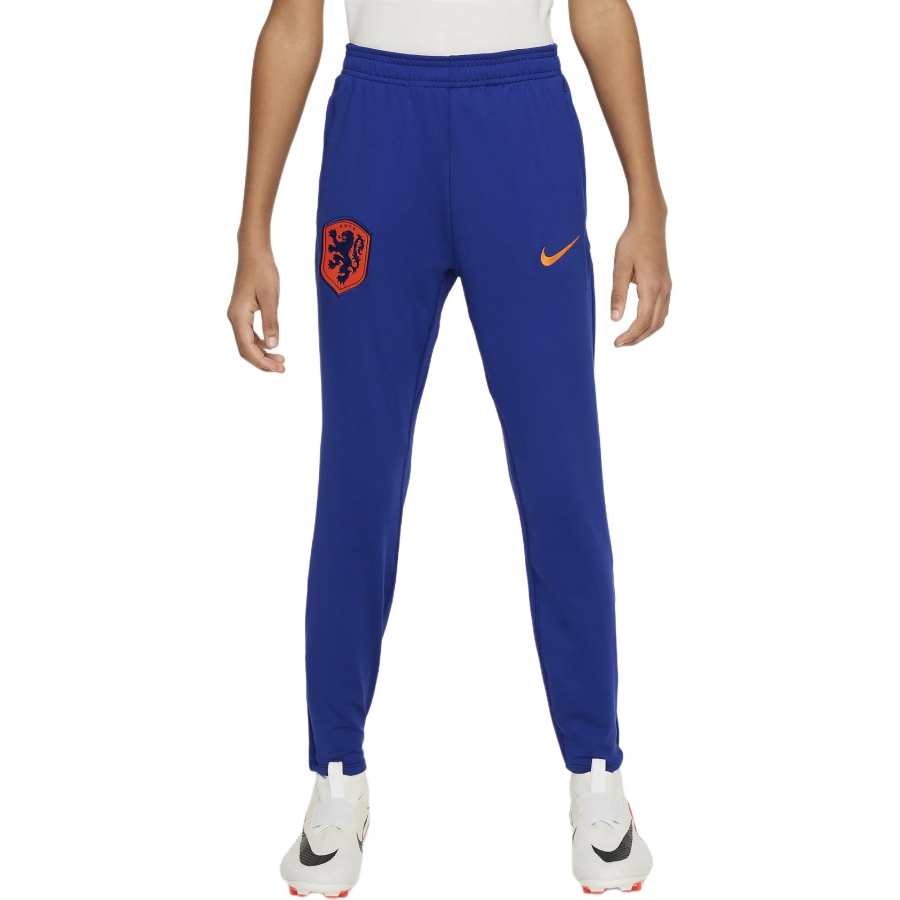 Nike Nike Knitted Sweatpants Dri Fit Strike Older Kids Football Knit Pants Deep Sapphire Blue/safety Orange/safety Orange
