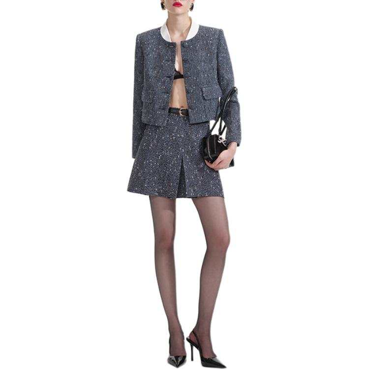 Self-portrait Self portrait Jackets & Coats Women's Blue