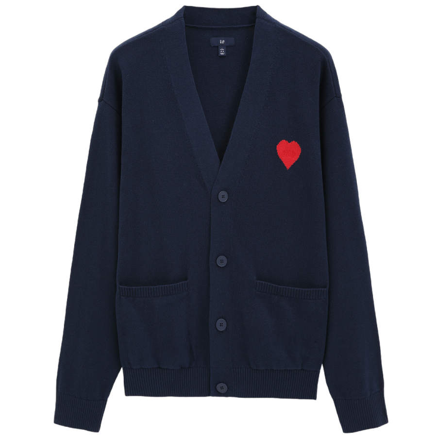 GAP GAP Spring Knitted Fabric Cardigan Unisex