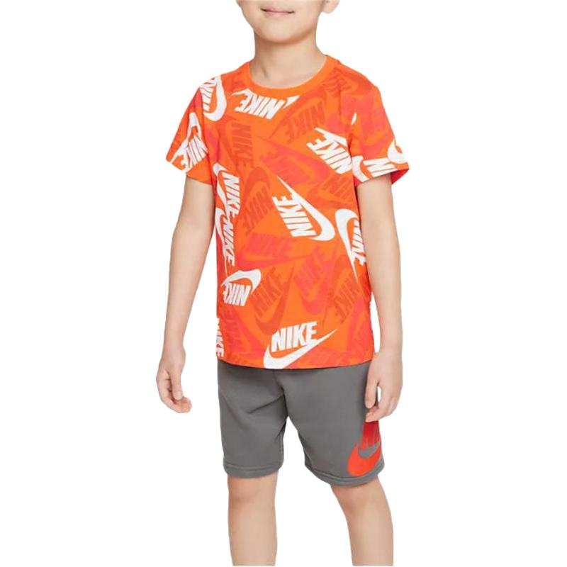 Nike Nike Casual Sportswear Orange/Gray Kids'