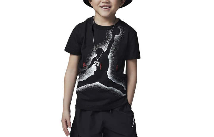 Jordan Jordan Kids T Shirts Crew Neck Moderate