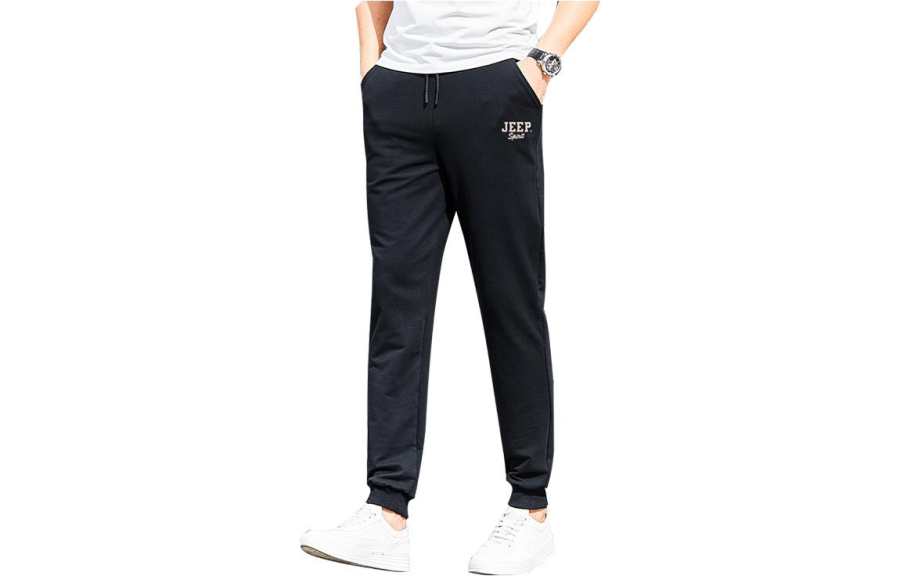 JEEP SPIRIT Casual Pants Men's Moderate Cuffed Pants