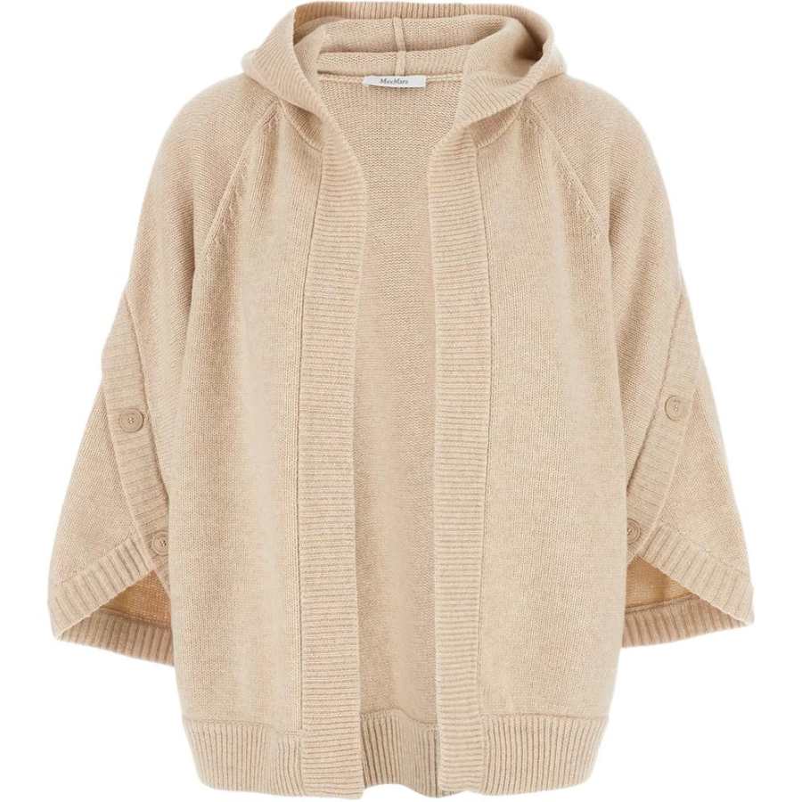 MaxMara Max Mara Vals Button Detailed Open Front Cardigan