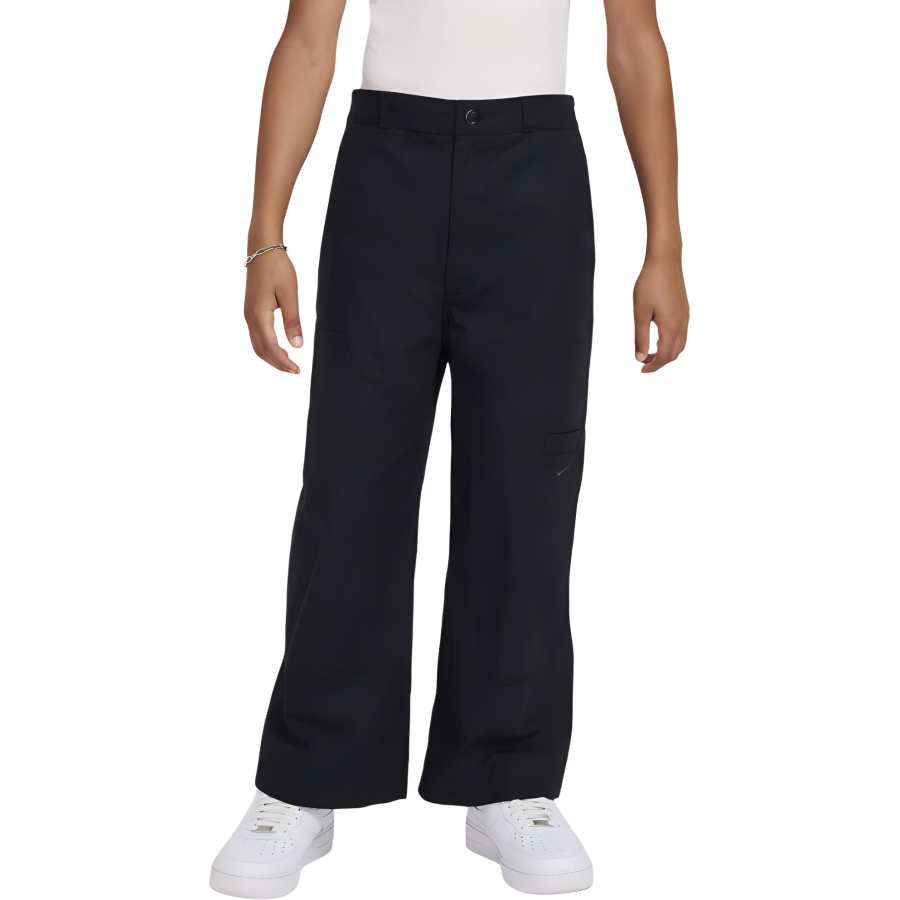 Nike Nike Knitted Sweatpants Sportswear Metro Black/Dark Smoke Gray Children Aged 3 7 Years Old