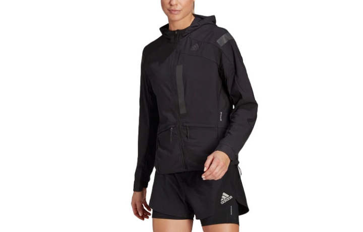 Adidas Adidas Jackets Women's Black Hooded Moderate Other