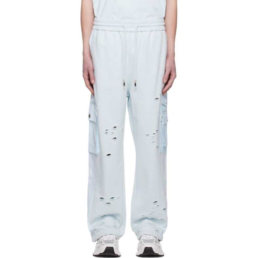 Feng Chen Wang Feng Chen Wang Casual Pants Men's Blue