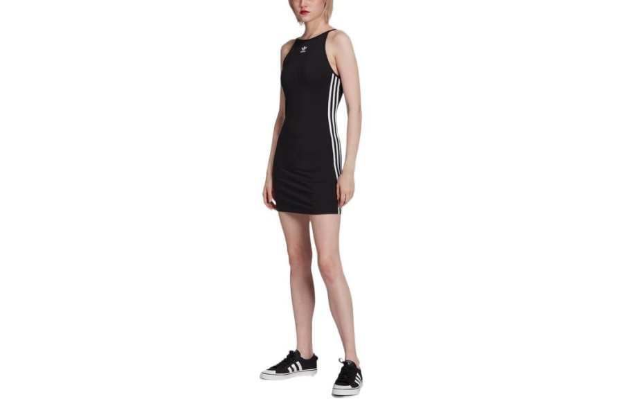 Adidas Originals Hot Girl Collection Sleeveless Dress Women's Black
