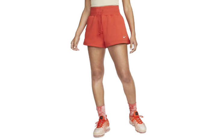 Nike Nike Casual Shorts Women's Orange Red Moderate