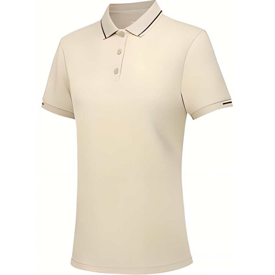 Li-Ning Li Ning Fitness Series Polo Shirt Women's Light Milk Umber