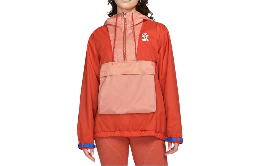 Nike Nike Jackets Women's Orange Hooded Moderate Other