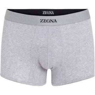 Ermenegildo Zegna Zegna Logo Detailed Elasticated Waistband Trunks