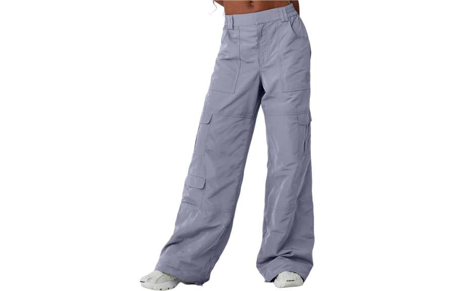 Alo Yoga Down Pants Women's Moderate Wide Leg Pants