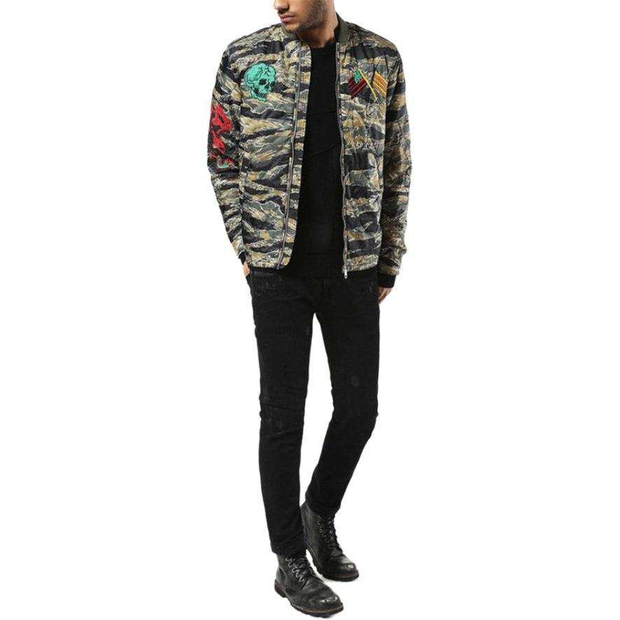 DIESEL DIESEL Puffer Jacket Men's Yellow