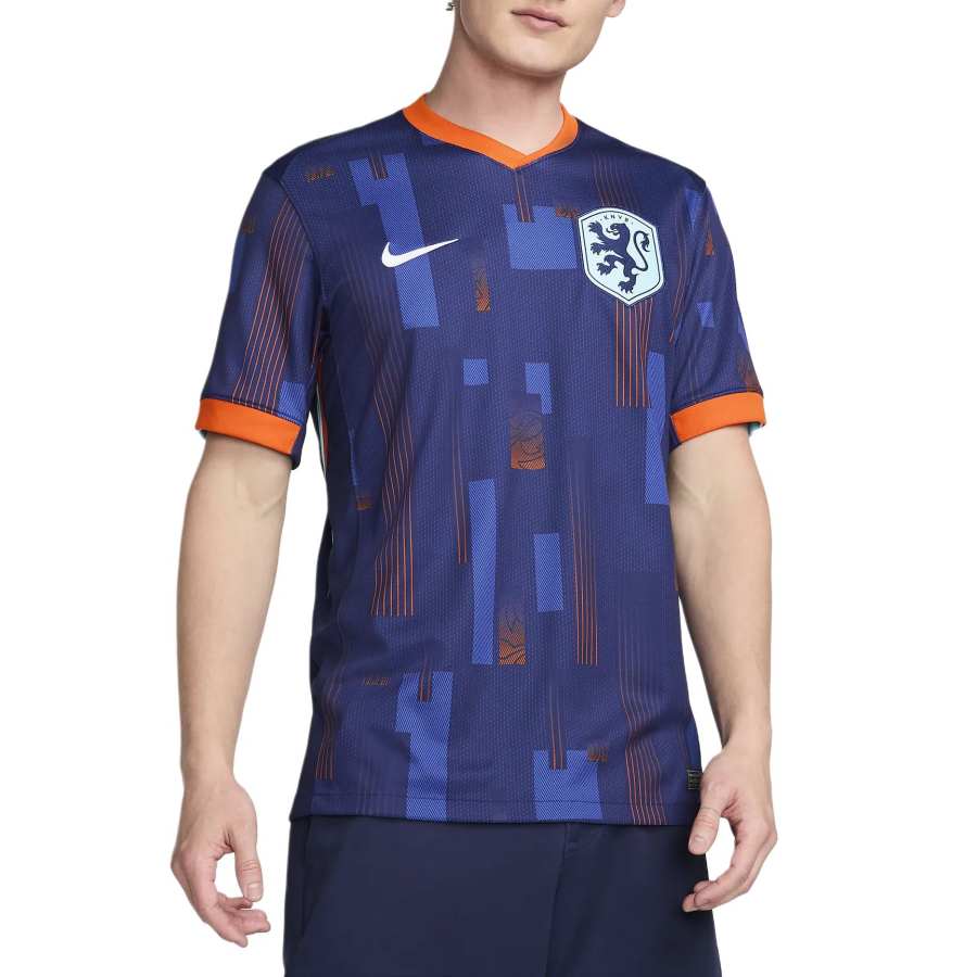 Nike Nike Dutch National Team Netherlands Women's Team 2024/25 Stadium Away Soccer Jersey Men's