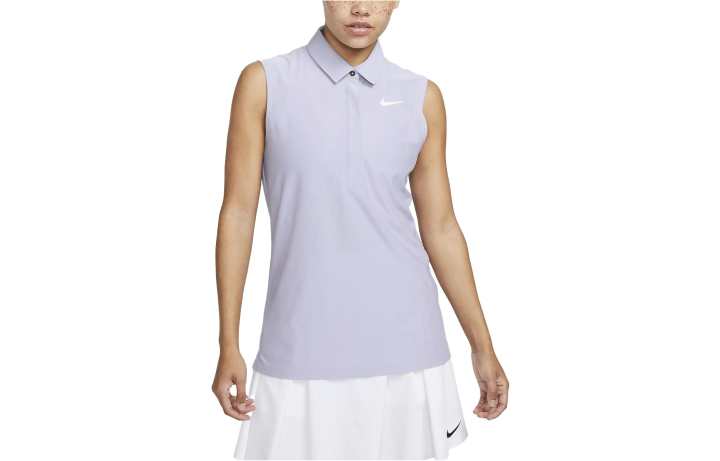 Nike Nike Polo Shirts Women's Oxygen Purple Polo Collar Moderate Straight Fit