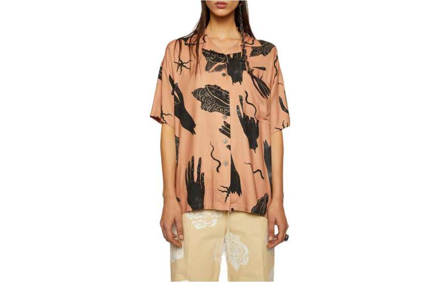 Acne Studios Acne Studios Shirt Women's Pink Black