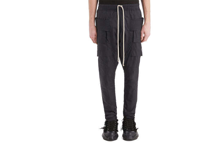 Rick Owens DRKSHDW FW21 Casual Pants Men's Black