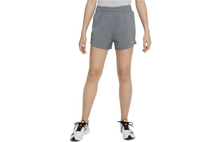 Nike Nike One Big Kids' Girls' Dri-FIT High-Waisted Woven Training Shorts