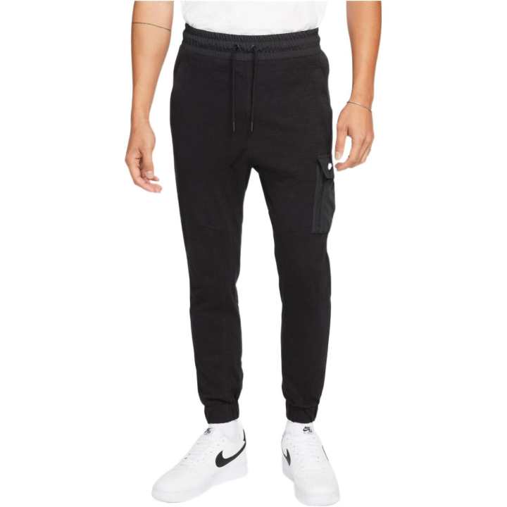 Nike Nike Knitted Sweatpants Men's Black Moderate Cuffed Pants