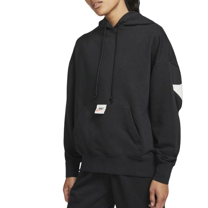 Nike Nike Sweatshirts Women's Black Hooded Moderate Regular